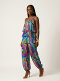 Vibrant Silk Spiral Buba