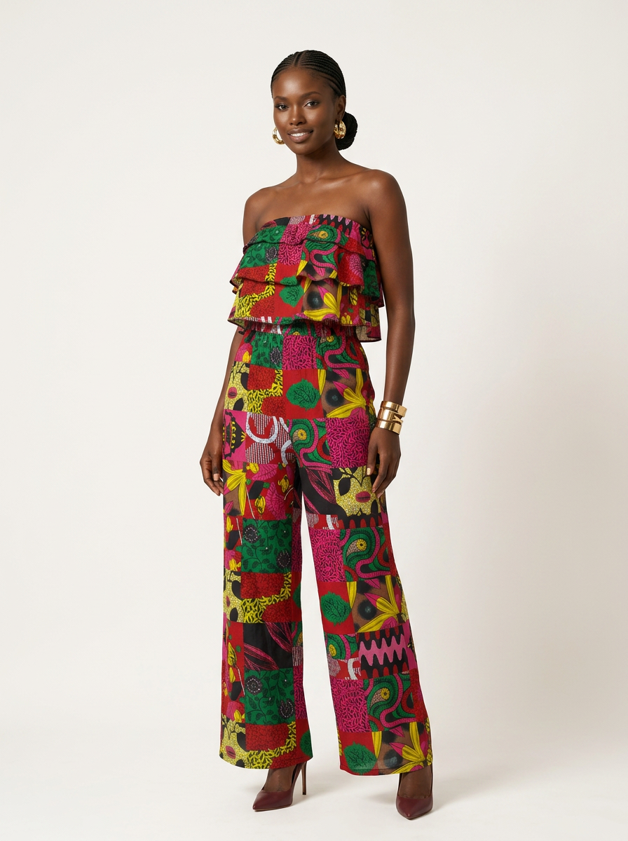 Vibrant Cotton Ankara Co-ord Set