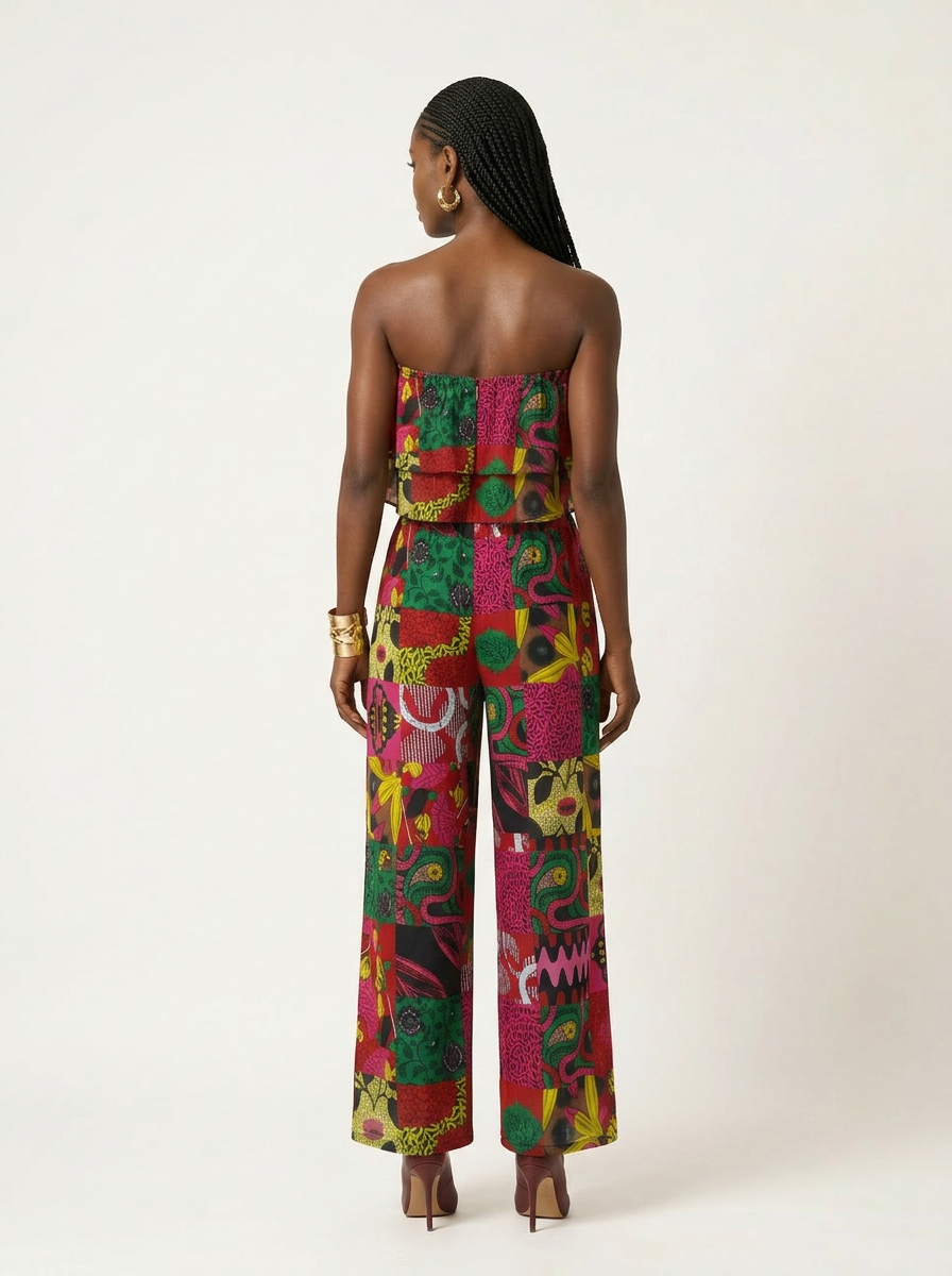 Vibrant Cotton Ankara Co-ord Set