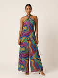 Radiant Zonuvira Halter Jumpsuit