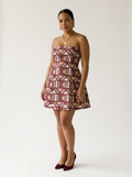 Magnetic Zemani Luvoni Mini Chiffon Strapless Dress