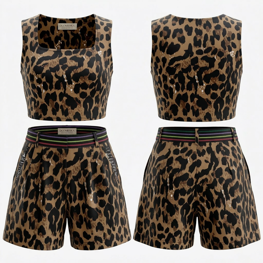 Audacious Leopard Silk Kimono
