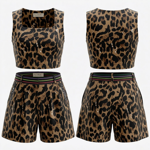 Audacious Leopard Silk Kimono