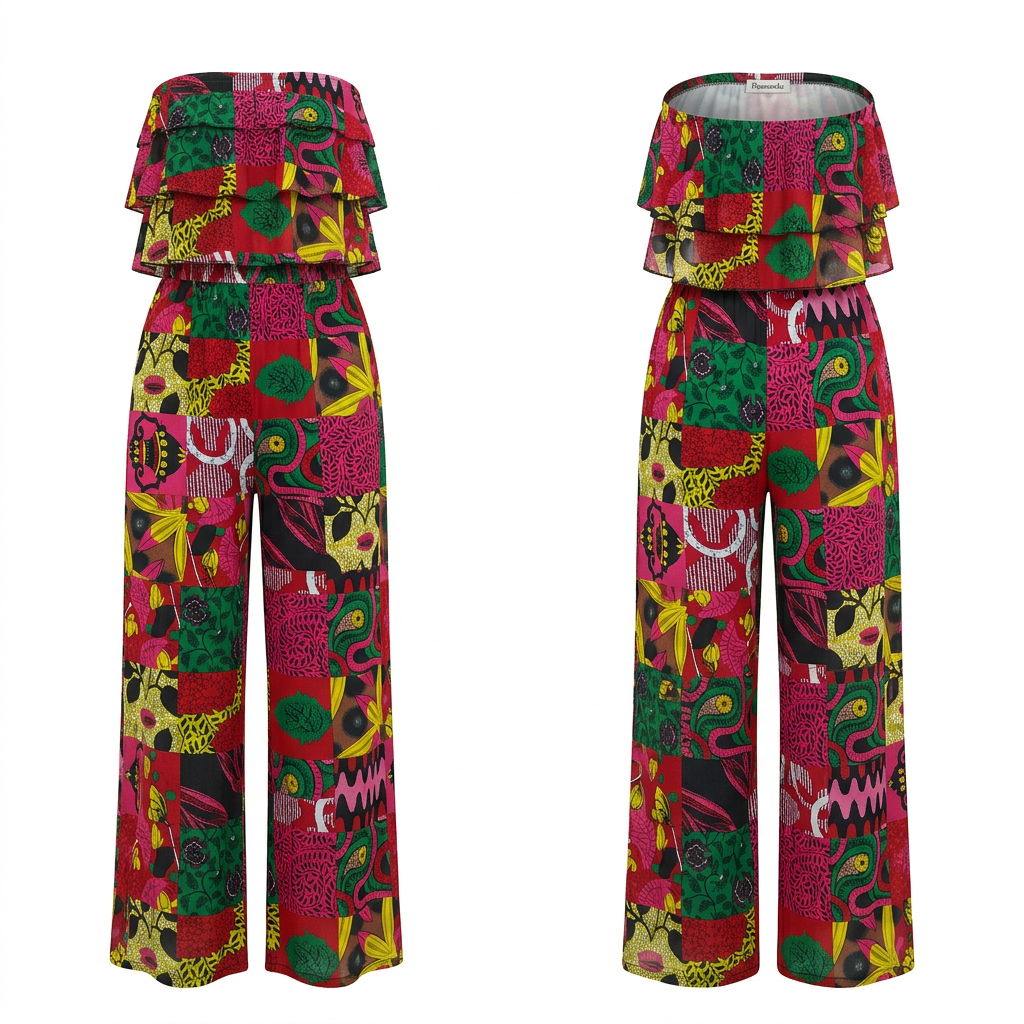 Vibrant Cotton Ankara Co-ord Set